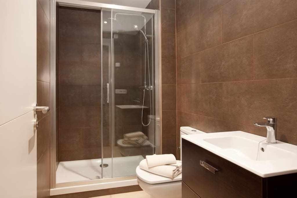 Apart Centrico Con Terraza En Gracia Barcelona Kültér fotó