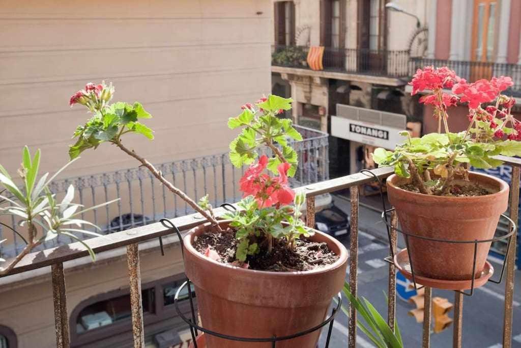 Apart Centrico Con Terraza En Gracia Barcelona Kültér fotó